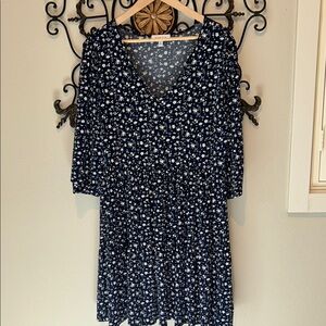 GILLI FLORAL 3/4 SLEEVE DRESS SIZE 2X